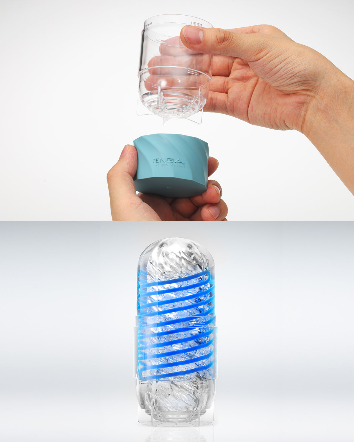 The TENGA SPINNER DX's drying stand