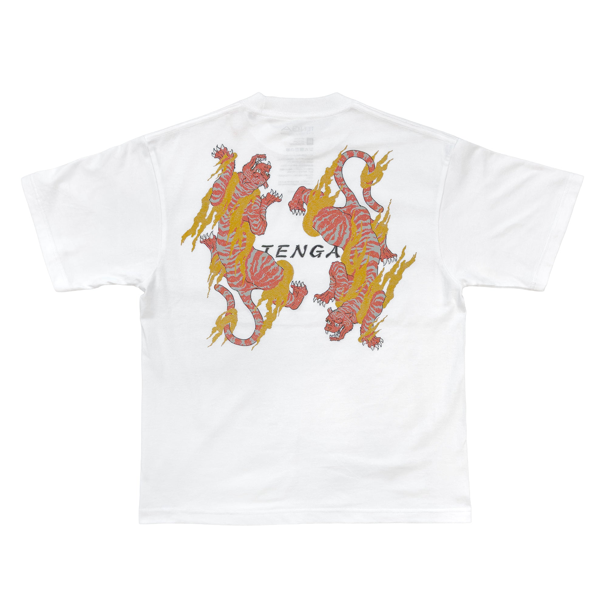 TENGA Burning Tiger T-Shirt