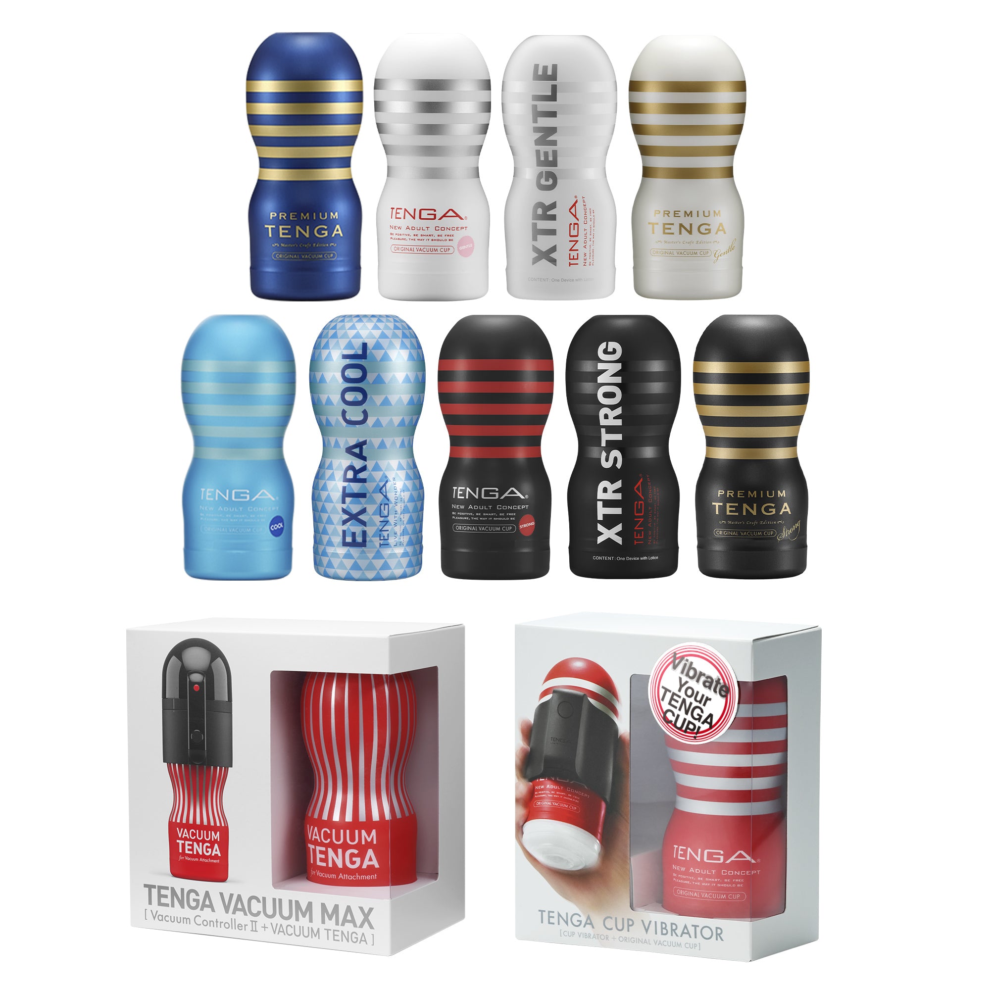 Vibration & Suction Mega Bundle