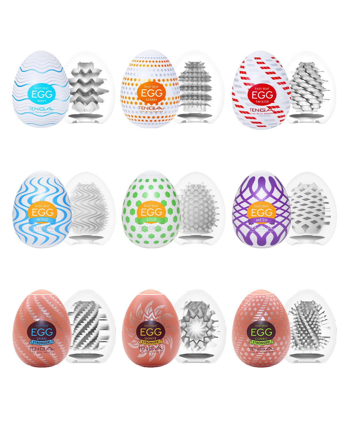 The Different Options of TENGA EGGs