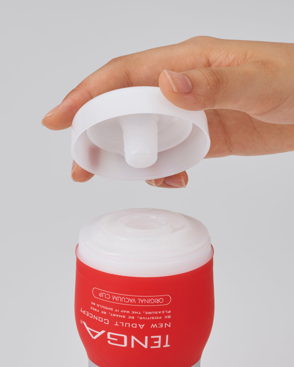 Removing the TENGA CUP Cap