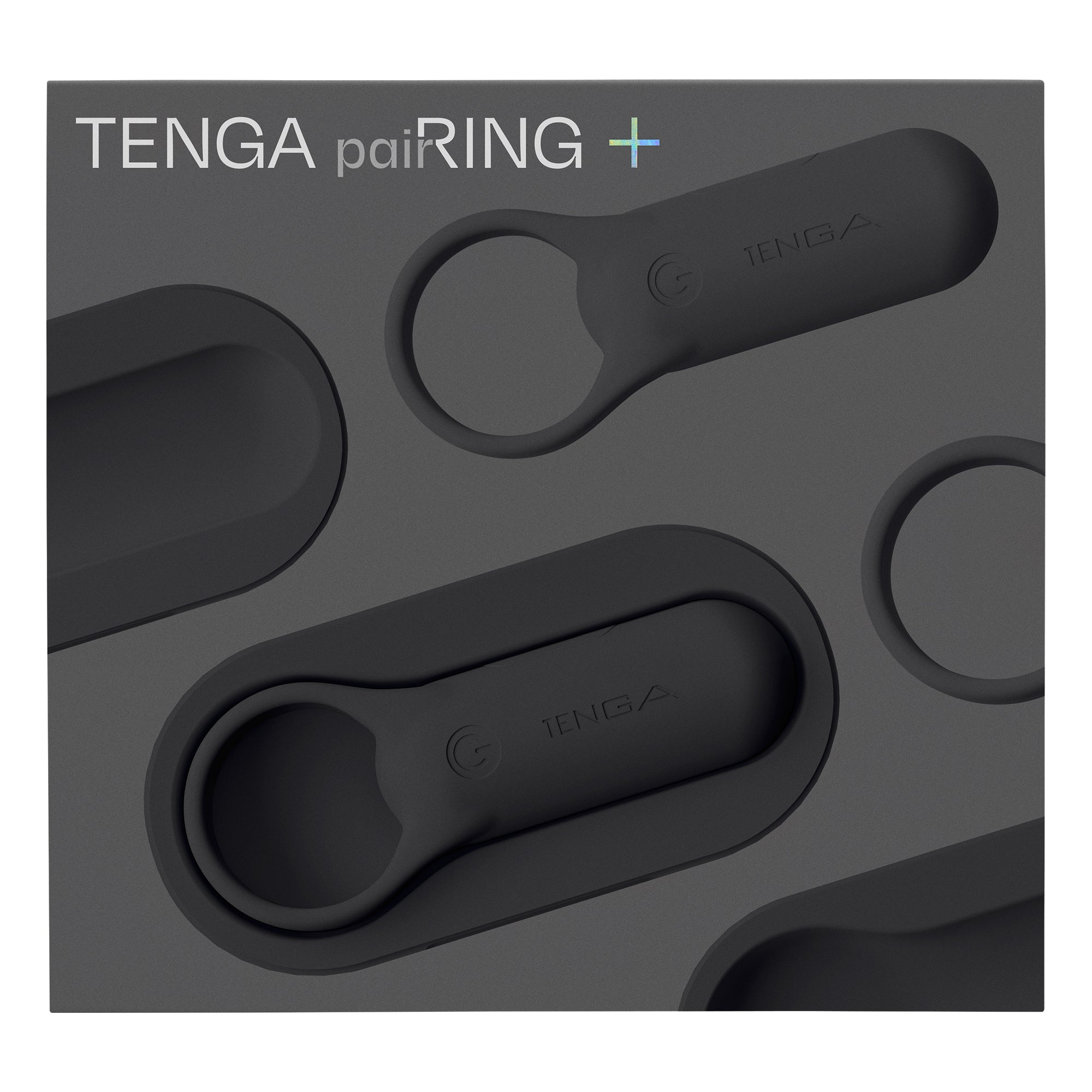 TENGA paiRING+ BLACK
