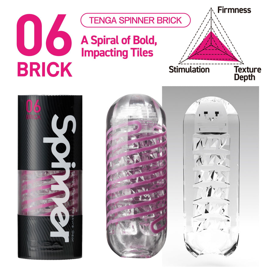 Why You Should Check Out the TENGA SPINNER 06 BRICK