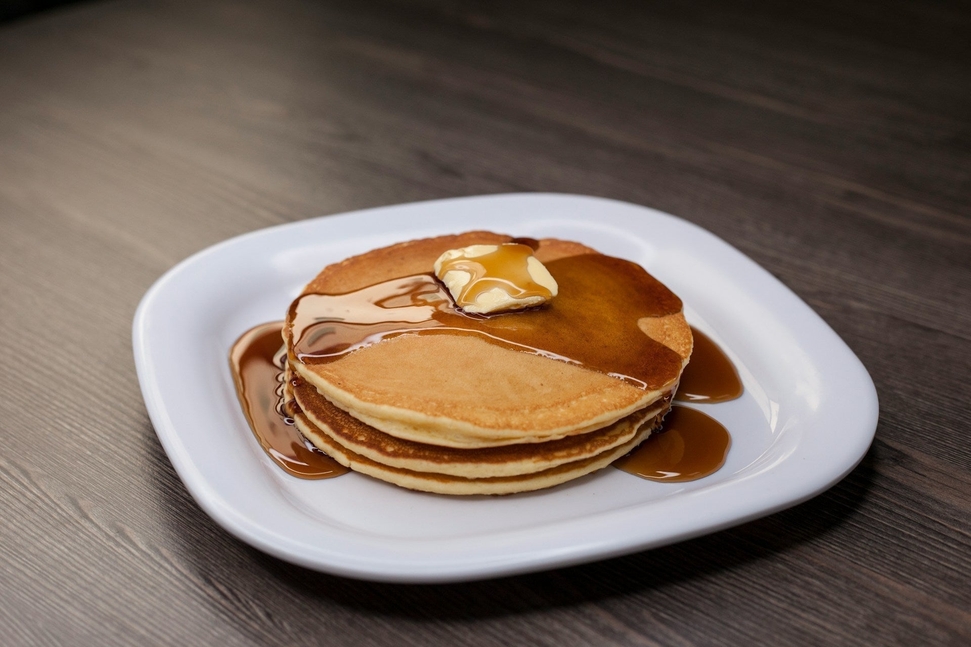 a stack of pancakes that could be compared in shape to a chode