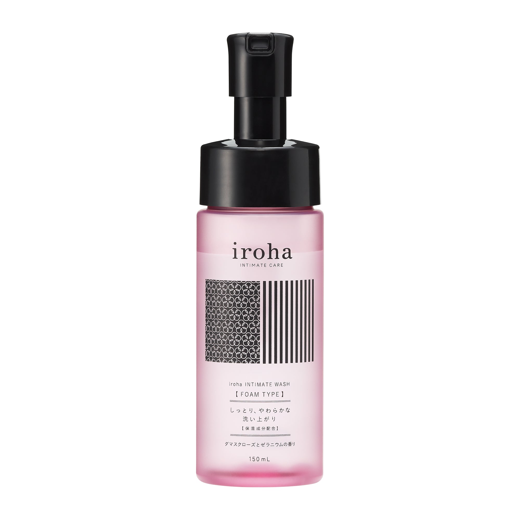 iroha INTIMATE WASH [FOAM TYPE] Damask Rose and Geranium