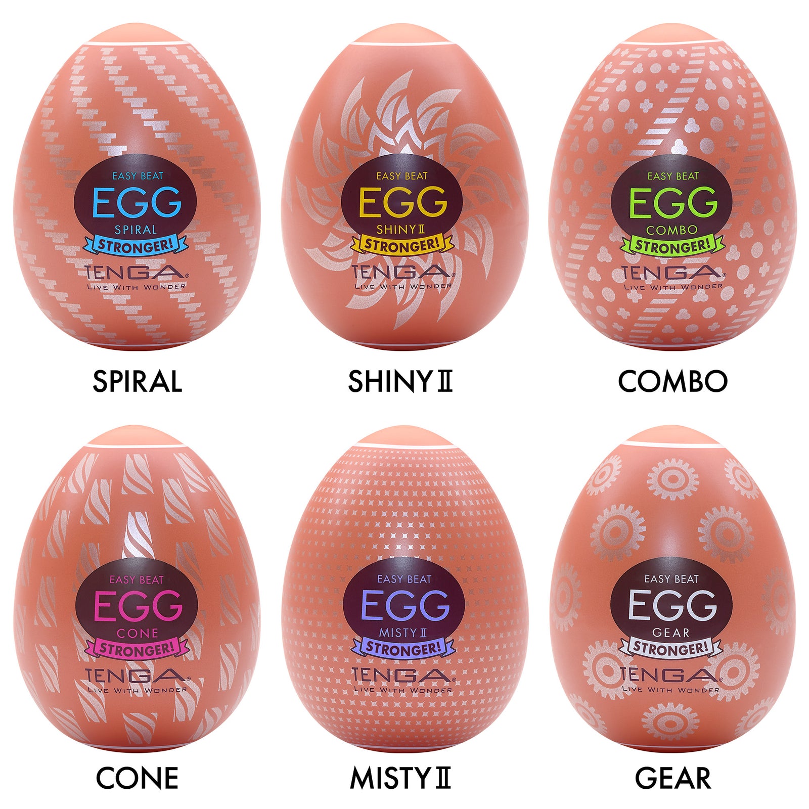 EGG Variety Pack - Hard Boiled II – TENGA STORE USA