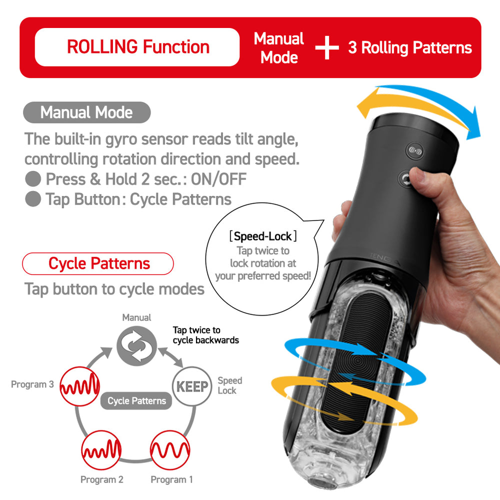 Tenga Flip Zero EV Vibrating Waterproof Rechargeable Male Masturbator Stroker main image 1