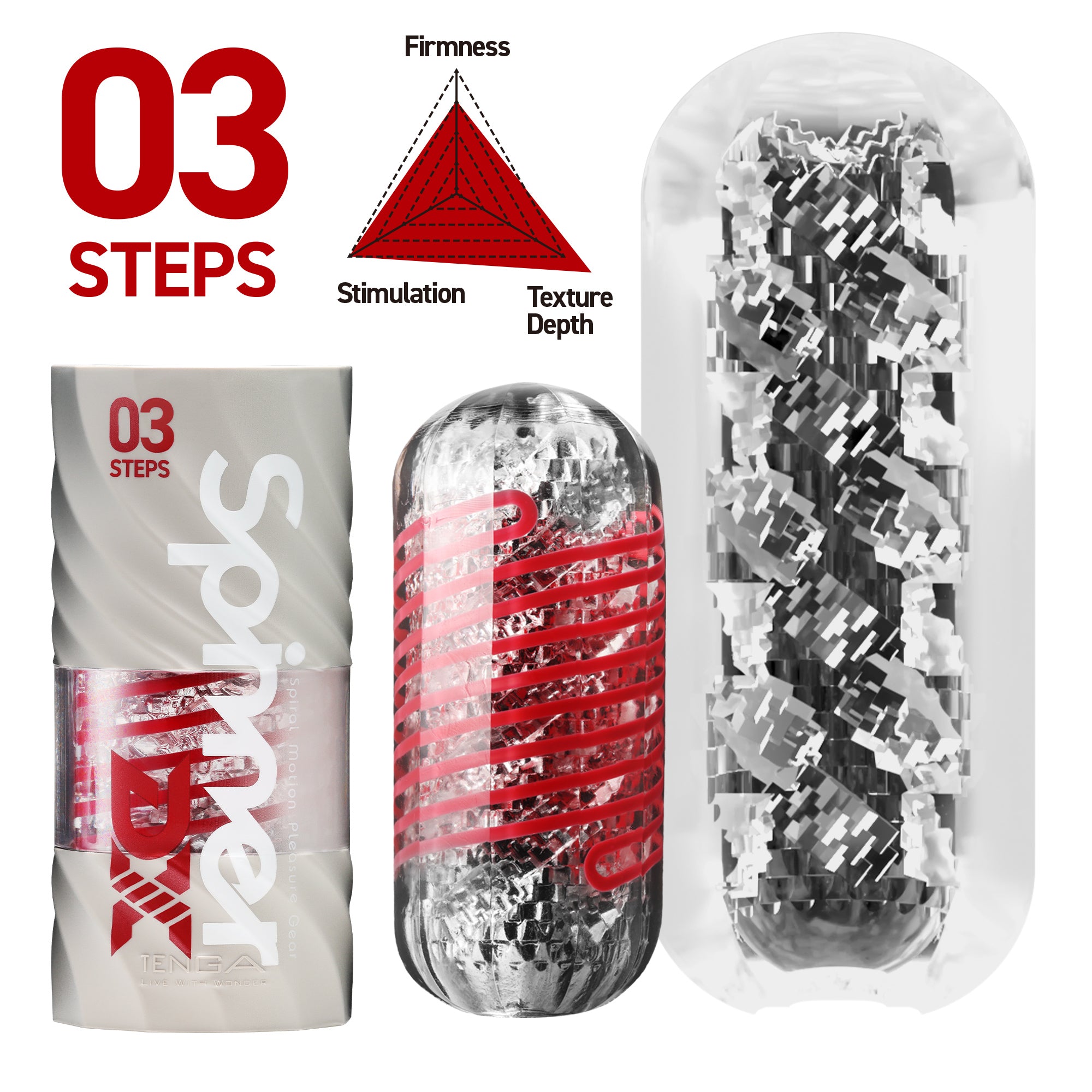 TENGA SPINNER DX + Lotion Bundle