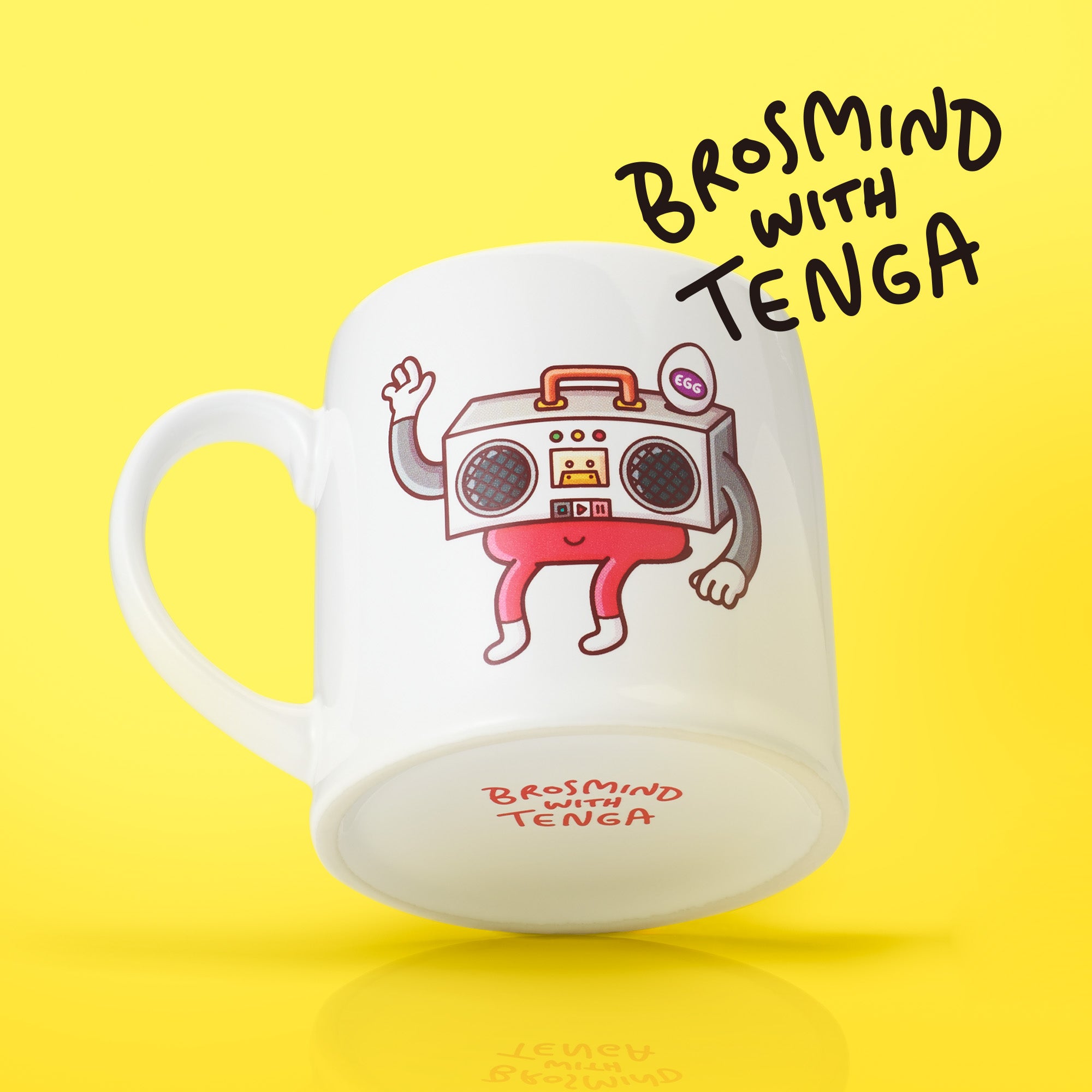 BROSMIND with TENGA ROBO Mug