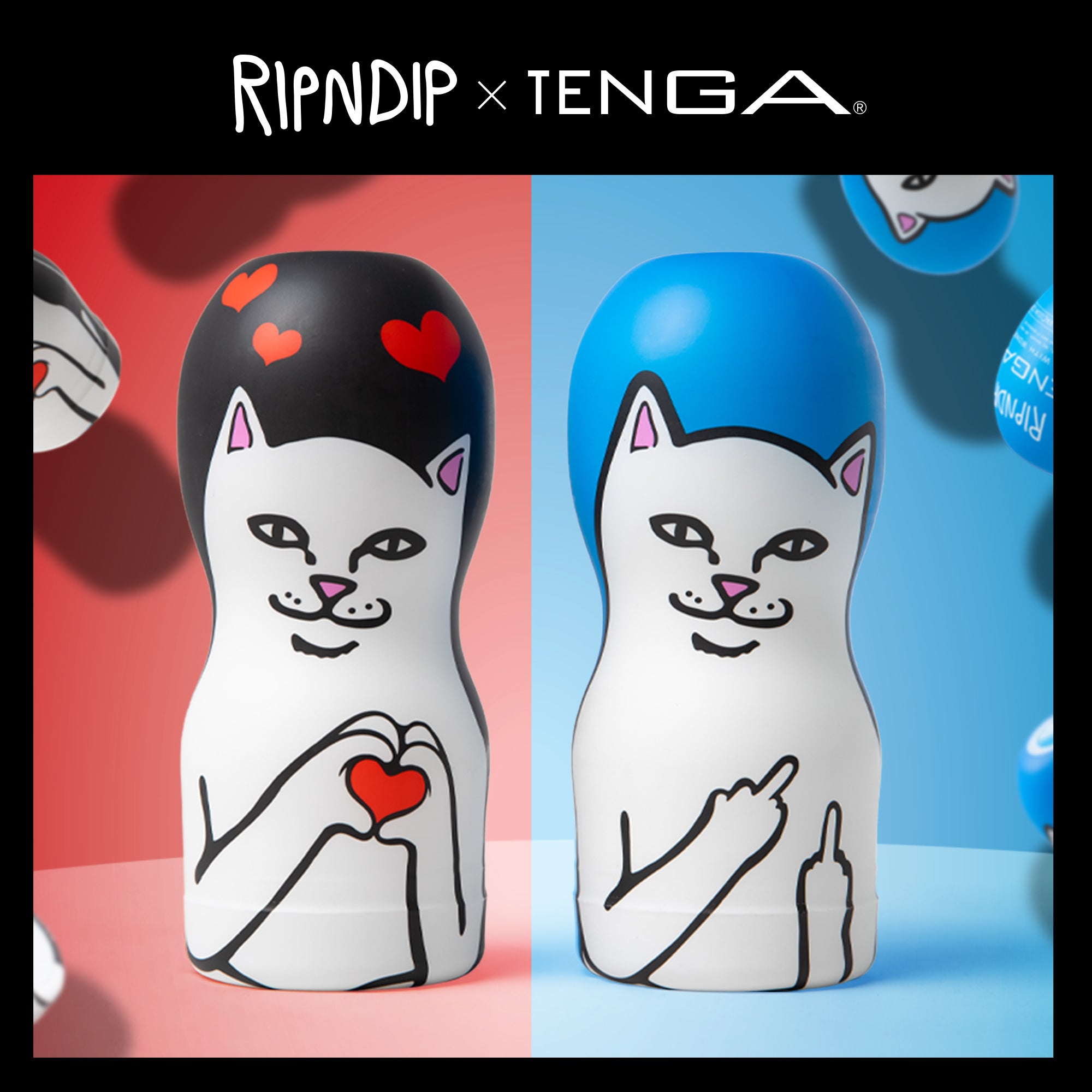 RIPNDIP × TENGA LORD NERMAL BLUE CUP