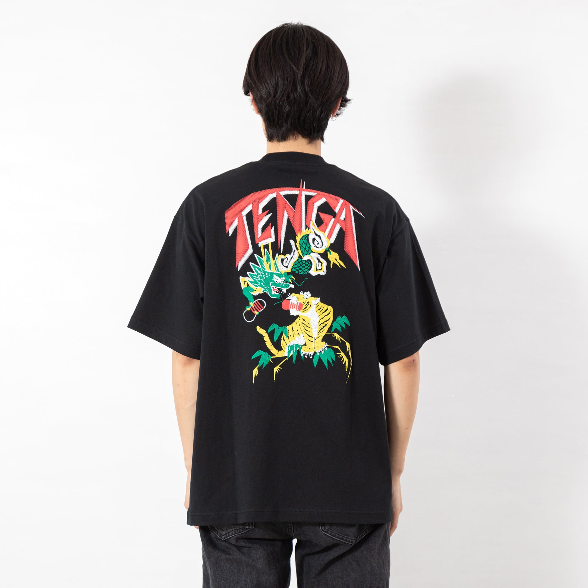 TENGA Print T-Shirt Black