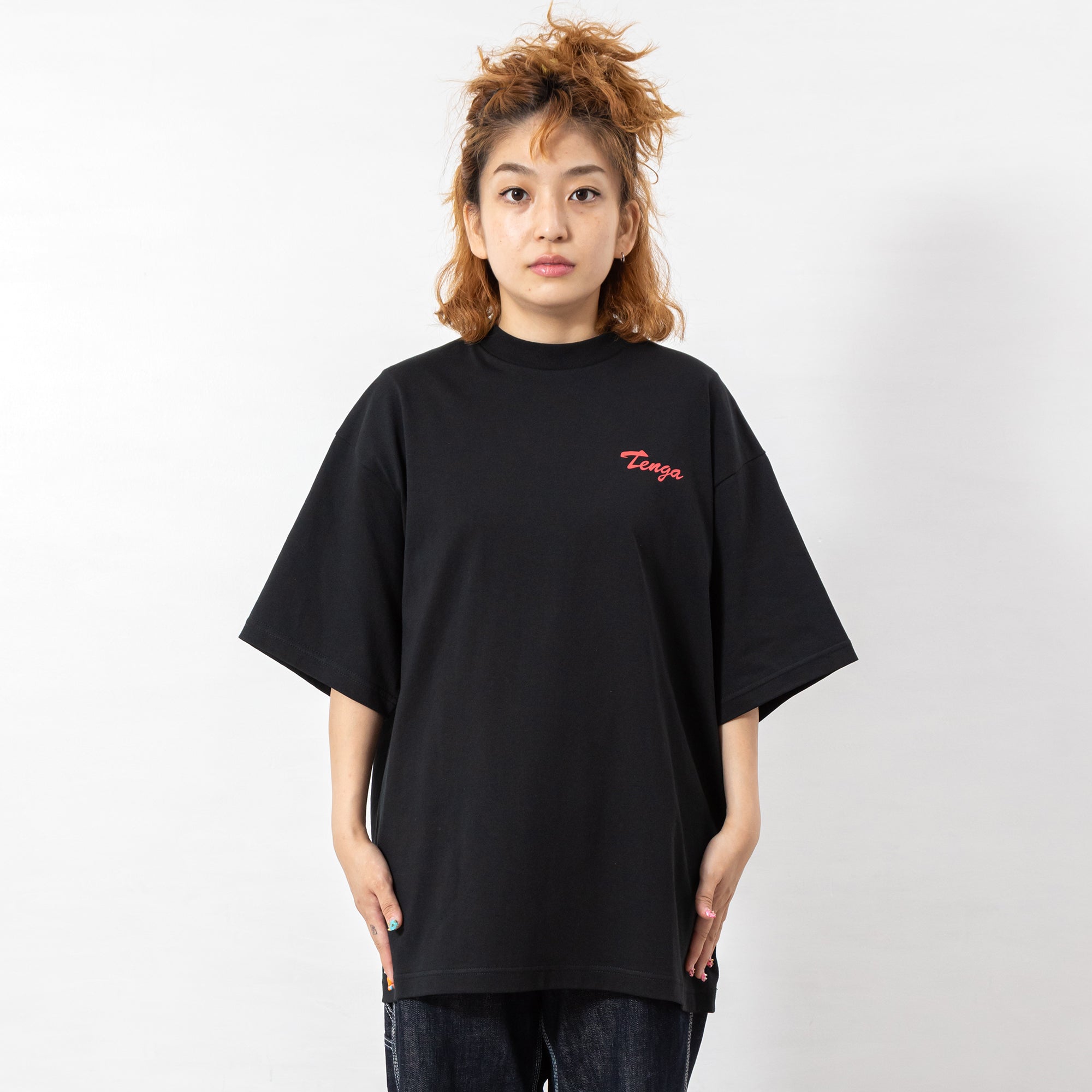 TENGA Print T-Shirt Black