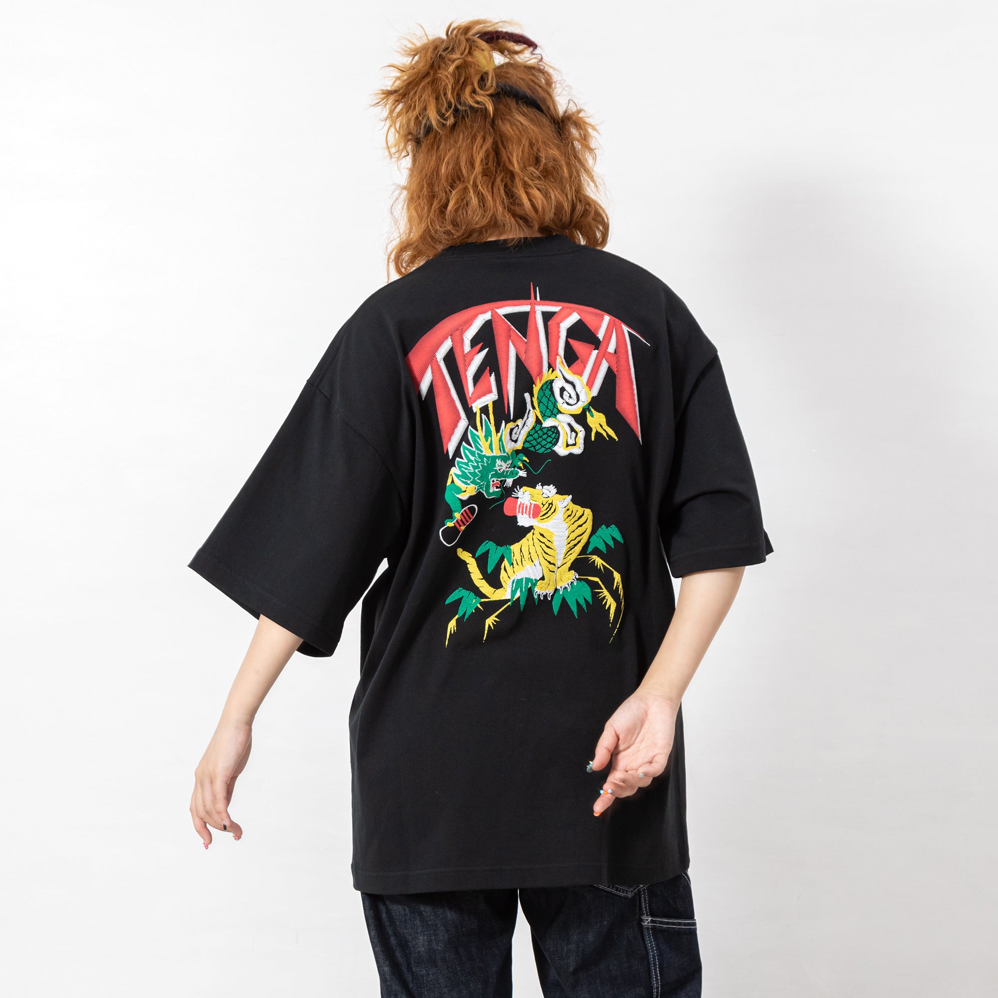 TENGA Print T-Shirt Black