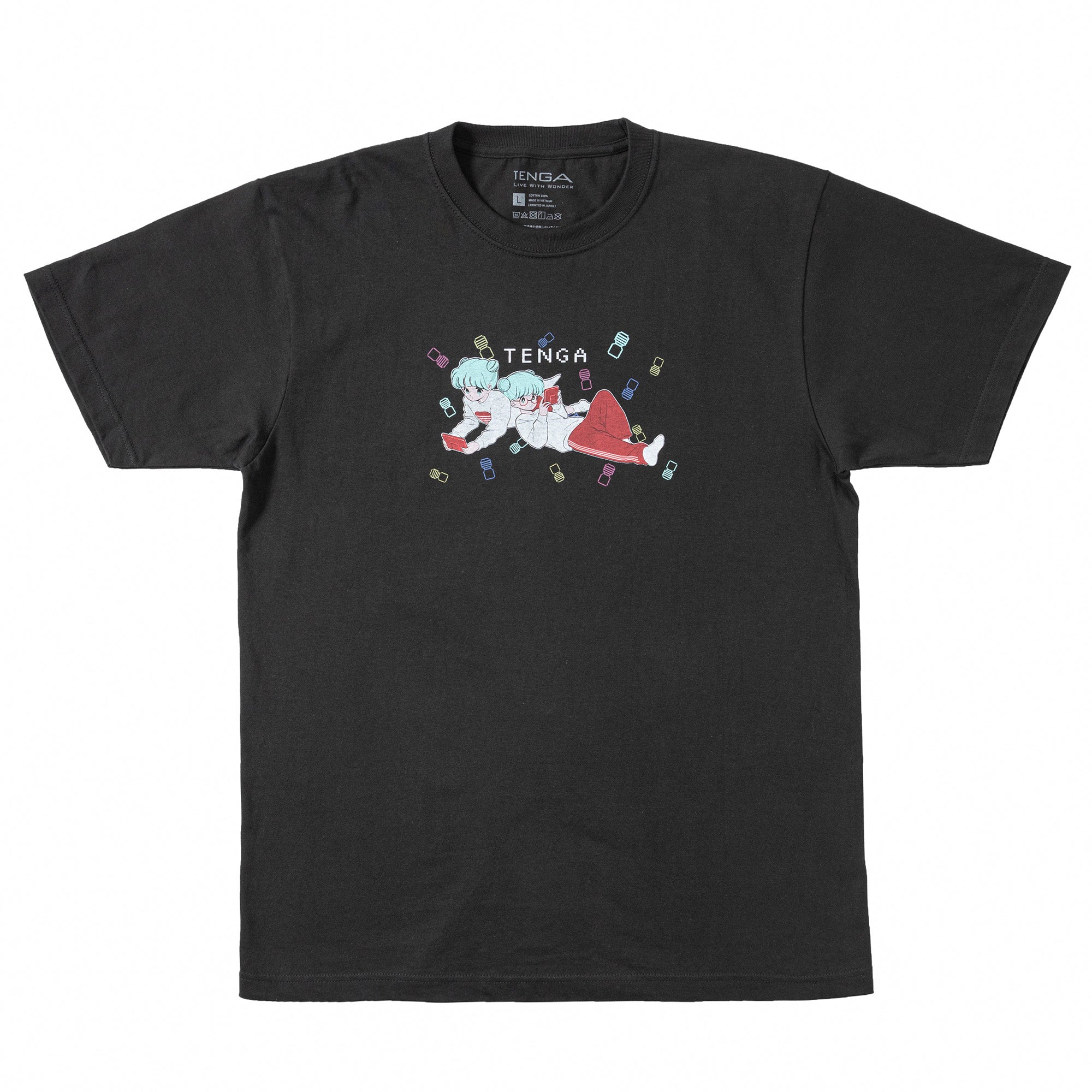 TENGA x Bob a.k.a En-Chan PLAY GAME 02 T-Shirt Smoky