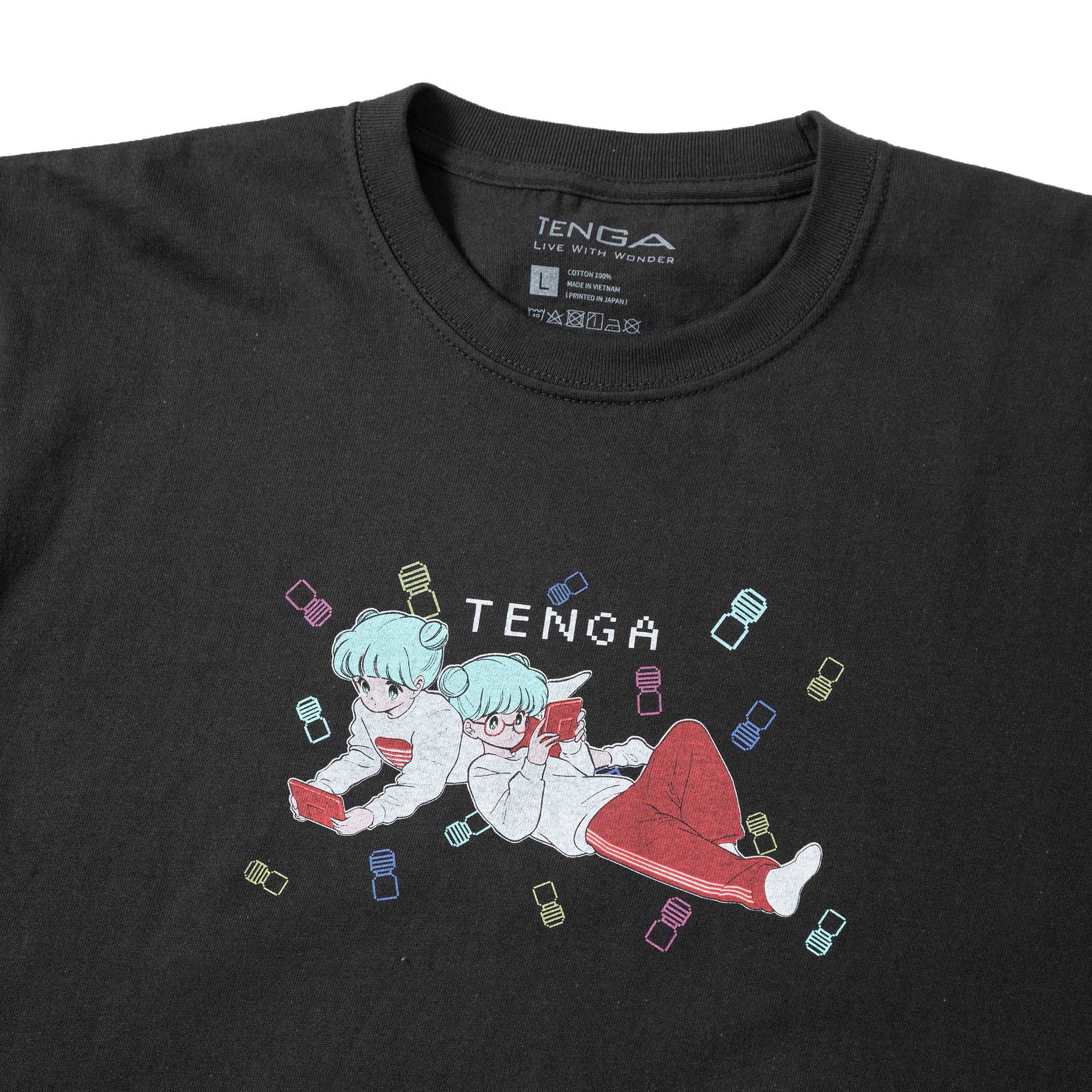 TENGA x Bob a.k.a En-Chan PLAY GAME 02 T-Shirt Smoky