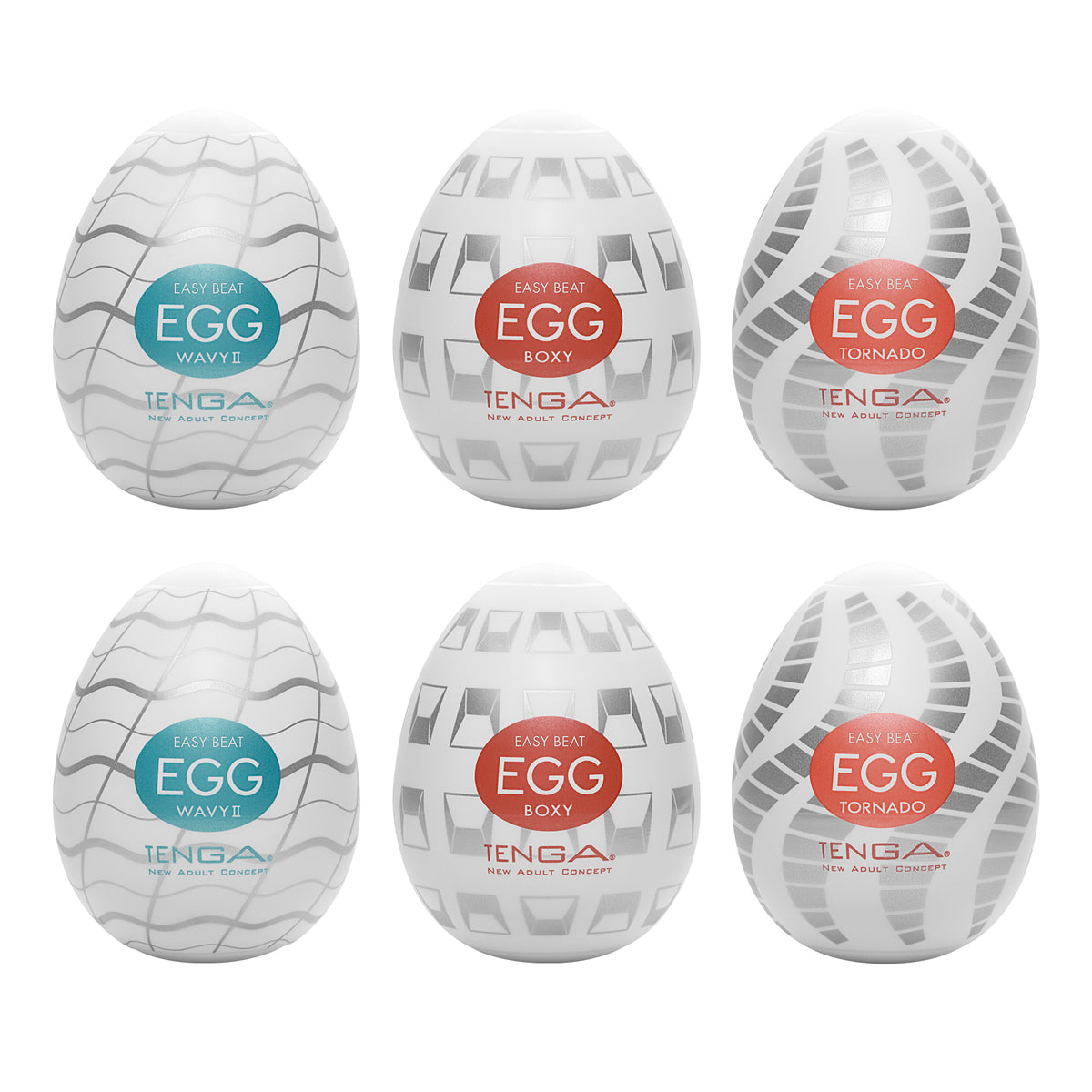 TENGA 6 EGG Mix and Match Set