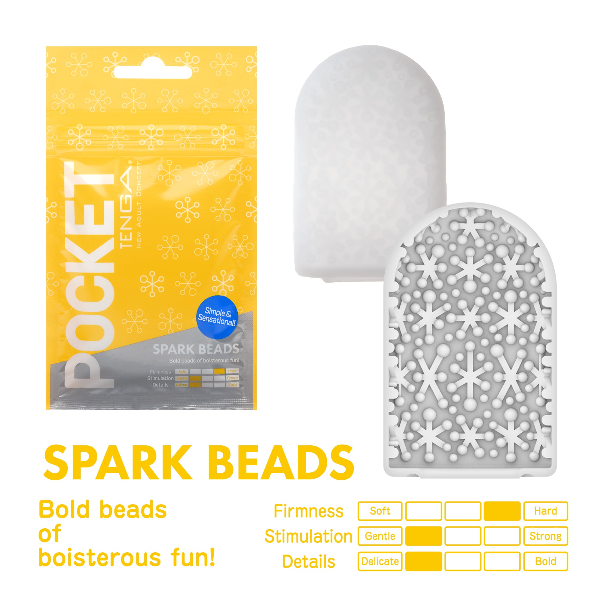 POCKET TENGA Spark Beads