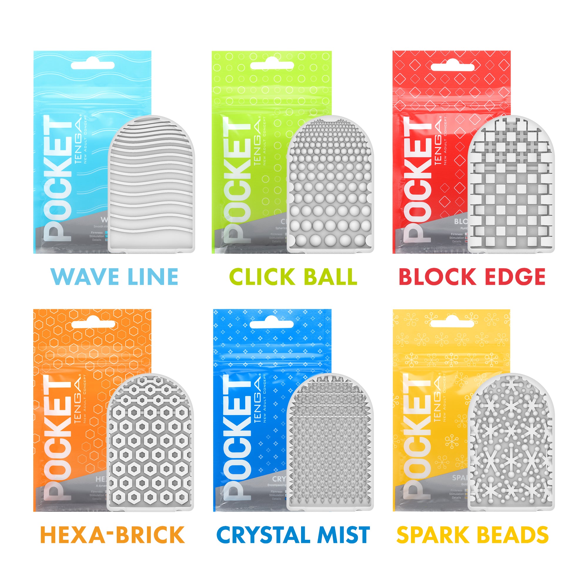 POCKET TENGA Spark Beads