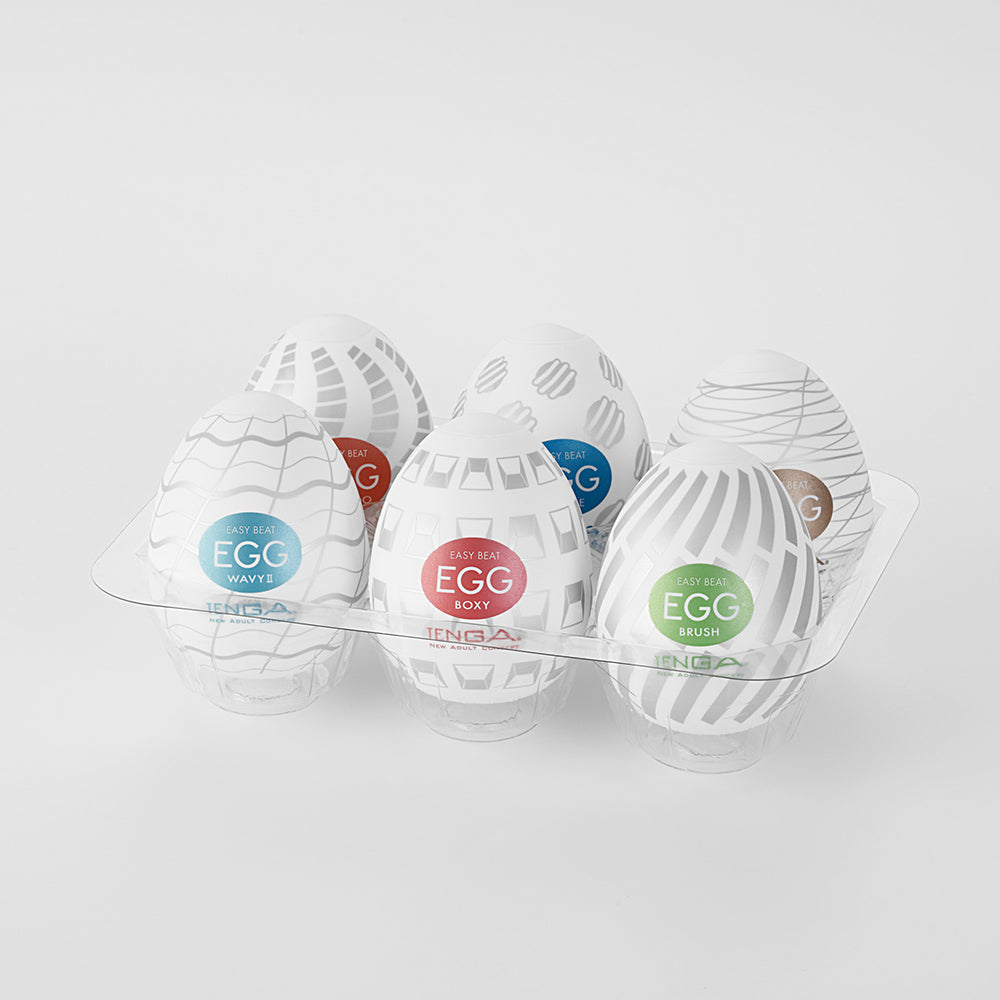 Tenga Egg Variety Pack New Standard Pleasure Items For Men Tenga