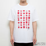 TENGA 20 CUPS T-Shirt [White]